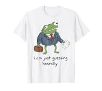 Solo Estoy Adivinando Honestamente Weirdcore Frog Manager Meme Camiseta