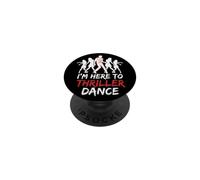 Solo Estoy aquí para Bailar Thriller, Divertida Fiesta de Zom e Halloween PopSockets PopGrip Adhesivo