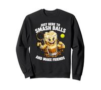 Solo Estoy Aquí para Dar Golpes Y Hacer Amigos - Padel Sudadera