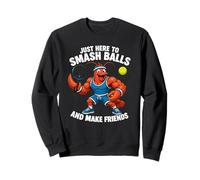 Solo Estoy Aquí para Dar Golpes Y Hacer Amigos - Padel Sudadera