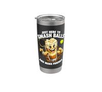 Solo Estoy Aquí Para Dar Golpes Y Hacer Amigos - Padel Vaso térmico de acero inoxidable de doble pared