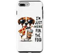 Solo estoy aquí para el humor del perro de comida Carcasa para iPhone 7 Plus/8 Plus