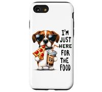 Solo estoy aquí para el humor del perro de comida Carcasa para iPhone SE (2020) / 7 / 8