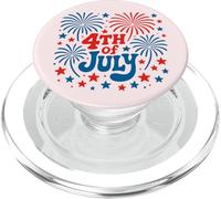 Solo estoy aquí para el maravilloso disfraz de pareja del 4 de julio de Fireworks PopSockets PopGrip para MagSafe