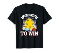 Solo Estoy aquí para Ganar un Jugador de Juego de Mesa Camiseta