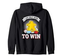Solo Estoy aquí para Ganar un Jugador de Juego de Mesa Sudadera con Capucha