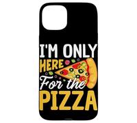Solo estoy aquí para la pizza Carcasa para iPhone 15 Plus