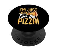 Solo estoy aquí para la pizza PopSockets PopGrip Adhesivo
