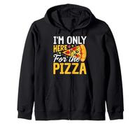 Solo estoy aquí para la pizza Sudadera con Capucha