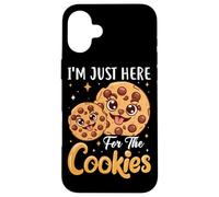 Solo estoy aquí para las galletas Carcasa para iPhone 16 Plus