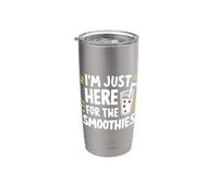 Solo estoy aquí para los batidos Vaso térmico de acero inoxidable de doble pared