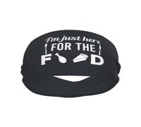 Sólo estoy aquí por la comida Eleva tu rendimiento con muñequeras de moda: ¡ideales para cualquier actividad!