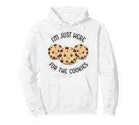 Solo Estoy aquí por Las Galletas, Lindos Caramelos Kawaii Cookie Love Sudadera con Capucha