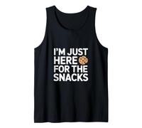 Solo Estoy aquí por los bocadillos Camiseta sin Mangas
