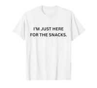 Solo Estoy aquí por los bocadillos. para la Gente sarcástica Camiseta