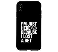 Solo Estoy aquí Porque perdí una Apuesta Divertida Carcasa para iPhone XS MAX