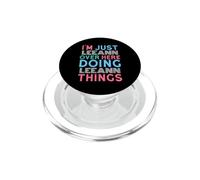 Solo Estoy Leeann aquí Haciendo Leeann Things Nombre PopSockets PopGrip para MagSafe