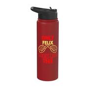 Solo Félix se parece a este divertido nombre de Felix Stainless Steel Insulated Water Bottle