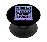 SOLO FELIZ CUANDO LLUEVE PopSockets PopGrip Adhesivo