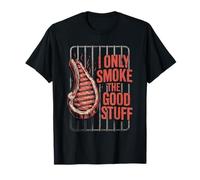 Solo fumo lo bueno, divertido amante del bistec a la parrilla Camiseta