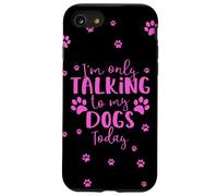 Solo Hablando con mis Perros Hoy | Dueño de Perro múltiple o caminador Carcasa para iPhone SE (2020) / 7/8