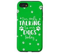 Solo Hablando con mis Perros Hoy | Dueño de Perro múltiple o caminador Carcasa para iPhone SE (2020) / 7/8