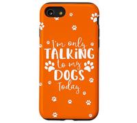Solo Hablando con mis Perros Hoy | Dueño de Perro múltiple o caminador Carcasa para iPhone SE (2020) / 7/8
