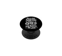 Solo Hay tantas oraciones Que oraré Antes de Que te maldiga PopSockets PopGrip Adhesivo