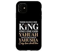 Solo Hay un Rey Yahuah Yahusha León de Judá Carcasa para iPhone 11