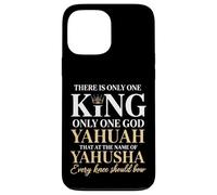 Solo Hay un Rey Yahuah Yahusha León de Judá Carcasa para iPhone 13 Pro MAX