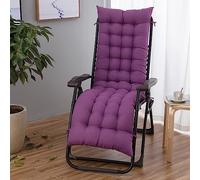 (Solo incluye el cojín del asiento, no hay otros artículos) Cojín de repuesto para silla de exterior de 48 x 155 cm de grosor, cojín antideslizante con respaldo alto para jardín, patio y uso en