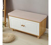 (Solo incluye el cojín del asiento, no hay otros artículos) Cojín grueso de 5 cm suave y largo para banco, almohada de sofá rosa sólido para interior/exterior, silla de comedor, columpio de patio, 140