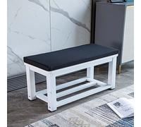 (Solo incluye el cojín del asiento, no hay otros artículos) Cojines de exterior de 160 x 40 x 5 cm, cojín de espuma antideslizante extraíble para patio, jardín, columpio, muebles de interior, diseño