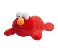 Solo juega a Sesame Street Sleepy Friends Elmo de 22 pulgadas suave y blando de felpa con detalles bordados Juguetes Red Monster Kids para edades