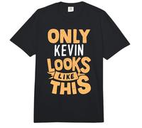 Solo Kevin se ve como Este Divertido Nombre de Kevin Personalizado Comfort Colors Adult Heavyweight T-Shirt