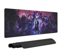 Solo Leveling Alfombrilla de Ratón Speed Gaming Mouse Pad Gaming Base de Mesa Grande Alfombrilla de Ratón Anime Gaming Diseño Novedoso Teclado Antideslizante 90 x 40 x 0,3 cm(C)