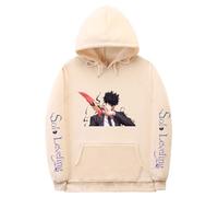Solo Leveling Sudadera con capucha unisex - Sudadera con capucha para jóvenes fans del anime, Color caqui 4., XXS