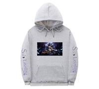 Solo Leveling Sudadera con capucha unisex - Sudadera con capucha para jóvenes fans del anime, Gris 2, XL