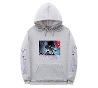 Solo Leveling Sudadera con capucha unisex - Sudadera con capucha para jóvenes fans del anime, Gris 3, 3XL