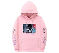 Solo Leveling Sudadera con capucha unisex - Sudadera con capucha para jóvenes fans del anime, Rosa 3, XXL