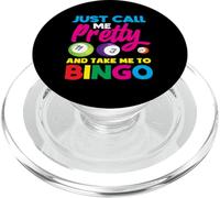 Solo llámame bonita y llévame al jugador de bingo PopSockets PopGrip para MagSafe