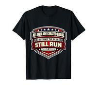 Solo los Mejores Hombres corren en Sus Sesenta Old Man Runner Runnin Camiseta