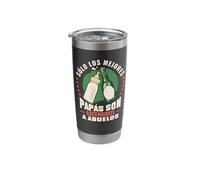 Sólo Los Mejores Papás Son Ascendidos Abuelos Vaso térmico de acero inoxidable de doble pared