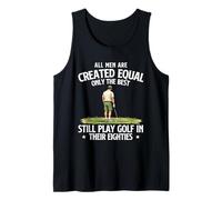 Solo los Mejores todavía juegan al Golf en Sus Ochenta años - 80 años Camiseta sin Mangas