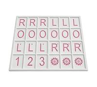 Solo Mahjong Board, herramienta de entrenamiento impresa en 3D, ayuda de estrategia portátil, juego de práctica de mahjong, dispositivo de aprendizaje de habilidades para el hogar, sala de estar