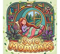 Solo Moments Coloring Book: Serene Scenes of Simple Joy: A Bold & Whimsical Images About Finding Peace and Relaxation in Every Day Moments