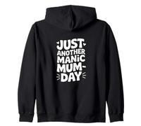 Solo Otra Vida de mamá maníaca Divertida para el Día de la Madre Sudadera con Capucha