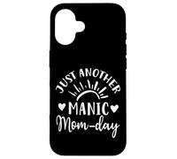 Solo Otro Dicho Divertido maníaco de Momday Mom Life Monday Carcasa para iPhone 16