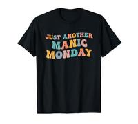 Solo Otro Lunes maníaco Meme Broma Amor Divertido Amante del Fin de Semana Camiseta gráfica económica