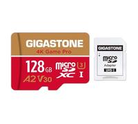 【Solo para Switch 1】 GIGASTONE 128GB Tarjeta de Micro SD UHS-I A2 V30 Clase 10, 4K Game Pro, Compatible con Nintendo Switch 1, Video 4K, hasta 100/50MB/s【5 Años de Recuperación de Datos Gratis】